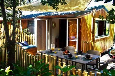 7-persoons bungalow Ecolodge 4 Pièces 7 Personnes Climatisé + TV