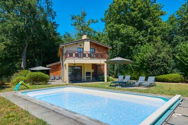 8-persoons bungalow Margaux Deluxe + Zwembad