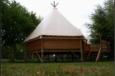 4-Personen Safarizelt Comfort Tipi (max 2 adults)