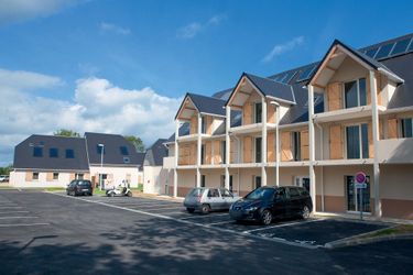 4-persoons bungalow Neat apartment with microwave, between Deauville and Cabourg