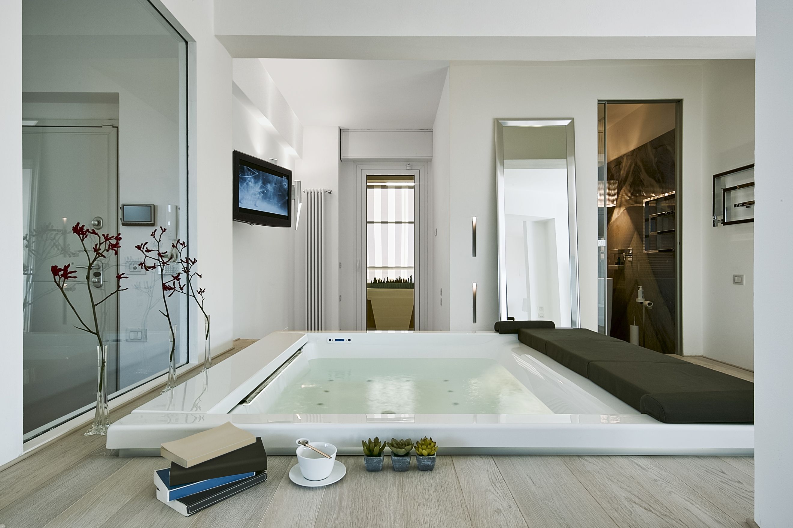 Whirlpool im Zimmer