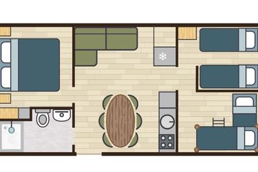 6-Personen Chalet Forest Cabin