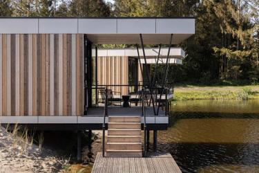 2-Personen Hütte Waterlodge Sauna
