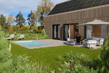 4-Personen Ferienhaus Unbrick One | Sauna en Zwembad