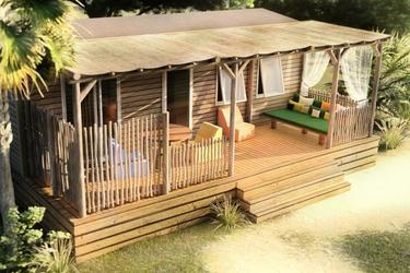 6-persoons Stacaravan Cottage Privilège 4 Rooms 6 persons Air-conditioned + TV