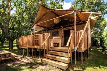 5-persoons Safaritent VIP Luxury Lodge 3 Rooms 5 People (max 4 adults)