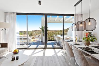 4-person apartment with mountainview and seaview