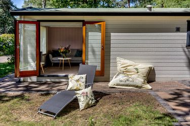 2-persoons stacaravan/chalet de Glundering