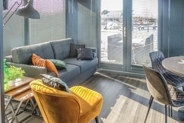 4-persoons stacaravan/chalet Woonboot