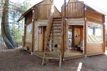 4-persoons bungalow SQUIRREL HUT (max 2 adults)