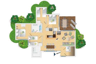 8-persoons bungalow Premium BF255