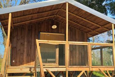 7-persoons bungalow Cabin Chalet on stilts (max 5 adults)
