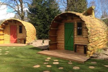 4-persoons bungalow 2+2 (until 12 yrs.) Boomstam