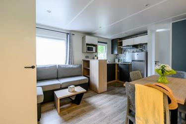6-persoons Stacaravan Grand Confort 3 Rooms 4/6 Persons Air-conditioned + TV (max 4 adults)