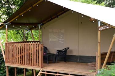 6-Personen Safarizelt Luxury safari tent for 6 persons