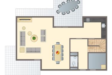 10-Personen Ferienhaus 10F2