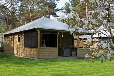 5-persoons vakantiehuis Vossenlodge - Douchen in luxe sanitair paviljoen!