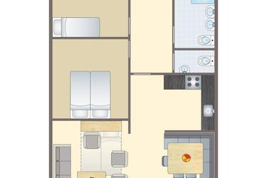 6-la personne appartement 6A