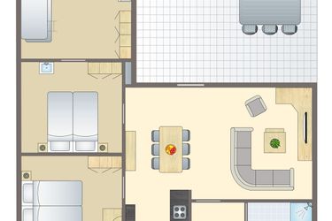 6-Personen Ferienhaus Kids 6CEK