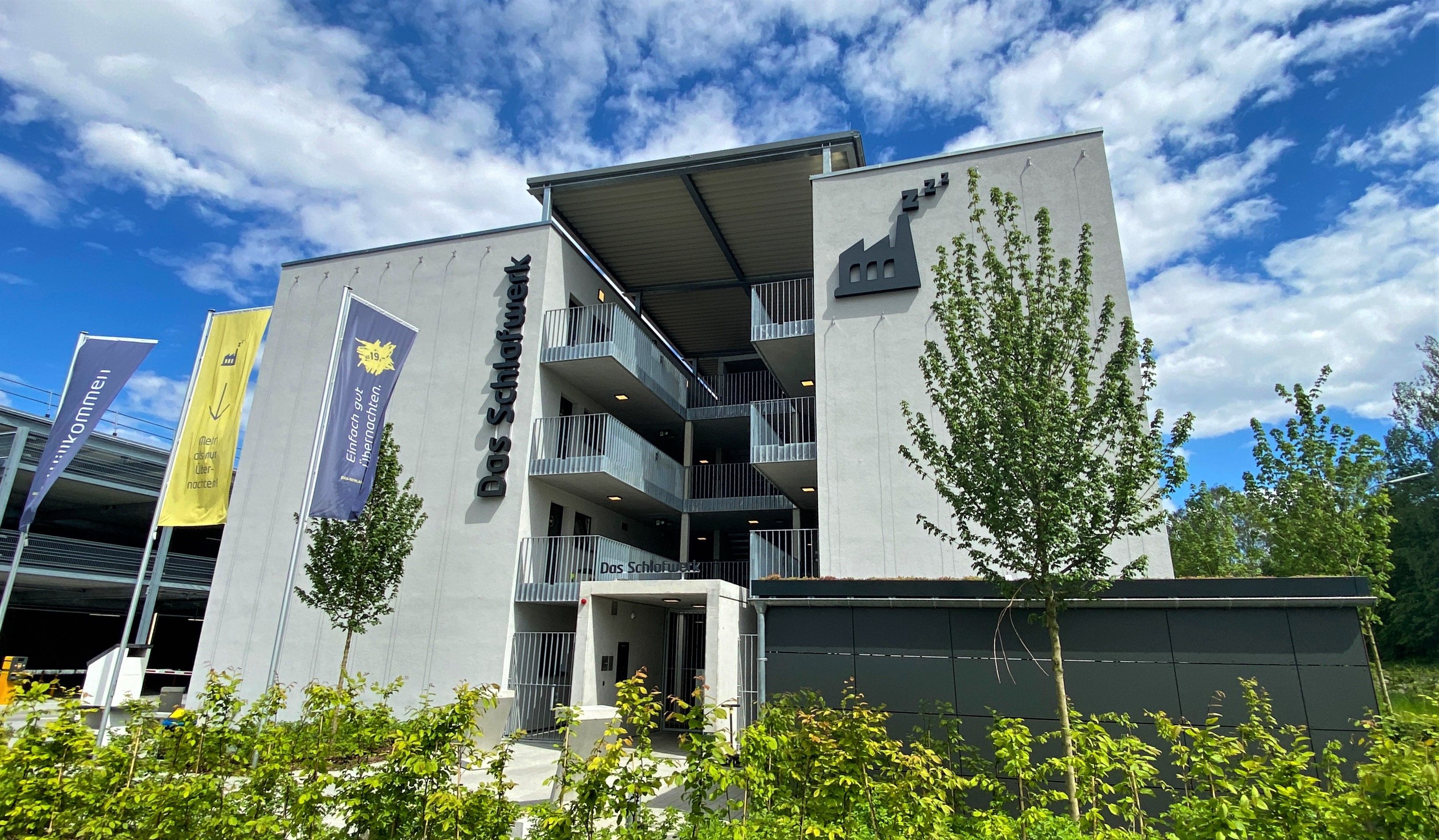 Das Schlafwerk Stuttgart-Nord.