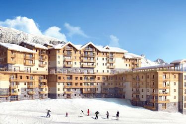 6-persoons bungalow Modern comfortable apartment on the slopes in Les Menuires