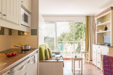 4-Personen Ferienwohnung - 1 bedroom - Terrace or balcony - Quartier de Hameau district