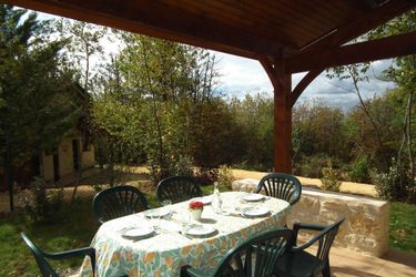 8-la personne bungalow Nice villa with dishwasher located in the Dordogne