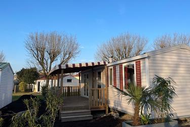 6-Personen Mobilheim 36m2 - 2 bedrooms + large covered terrace 15m2