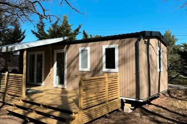 6-Personen Mobilheim Premium 4 Rooms 6 Persons Air-conditioned + TV