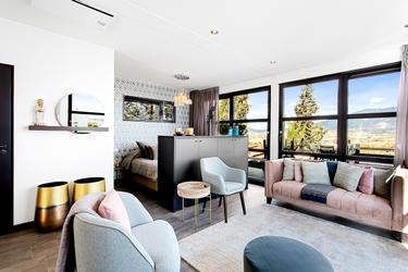 4-person apartment loft with sea view