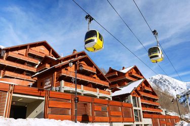 2-persoons bungalow Nice apartment with a dishwasher in the center of Vaujany