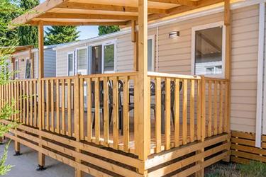 6-persoons Stacaravan Mobile home Moda 6 persons 3 bedrooms Air-conditioned