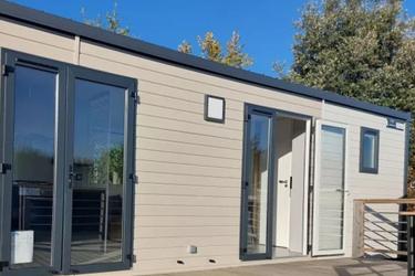 6-persoons Stacaravan Mobile home Eden 3 bed 6 bath sea view +CLIM
