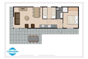 4-personne(s) maison de vacances Parel