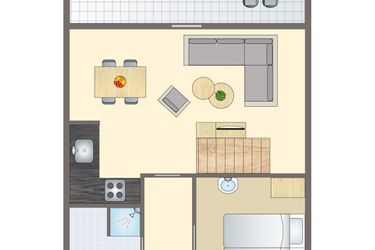 4-Personen Baumhaus 4B