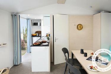 4-persoons bungalow Mobil Home 3 Pièces 4 Personnes + TV