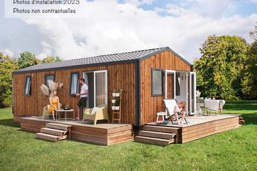 4-Personen Mobilheim New Loggia 33m² Clim TV
