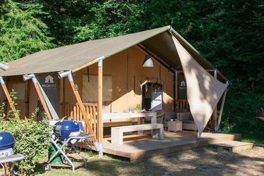 5-Personen Safarizelt LUXURY, without sanitary facilities (max 4 adults)