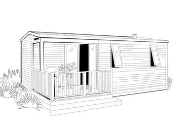 4-persoons Stacaravan Lodge