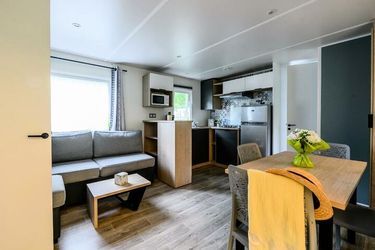 6-persoons bungalow Mobil Home Grand Confort 3 Pièces 4/6 Personnes Climatisé + TV