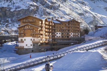 8-Personen Ferienhaus Attractive apartment in a chalet directly on the ski slope