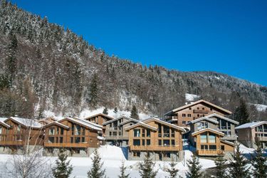 4-persoons bungalow Stylish apartment with dishwasher in charming Megève