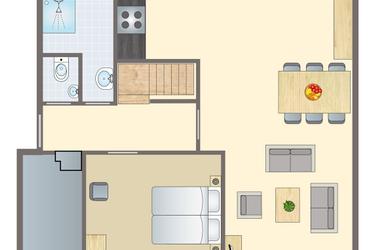 6-persoons bungalow 6D5
