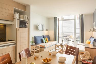 6-Personen Ferienwohnung - 2 bedroom - Duplex - Sea view
