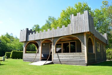 7-persoons stacaravan/chalet Kasteel Lodge